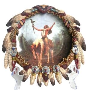Native American‎ 1997 Deliverance The Hamilton Collection Mystic Warriors Shield